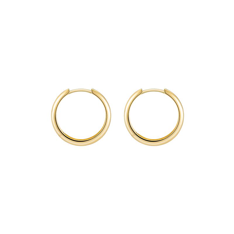 Classic Gold Hoop Earrings