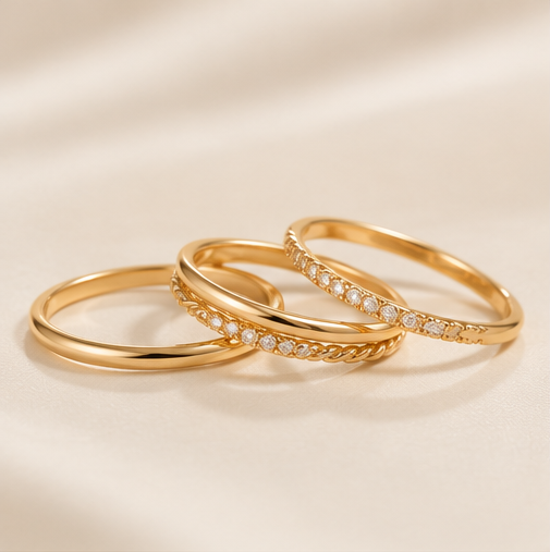 Elegant Stacking Rings
